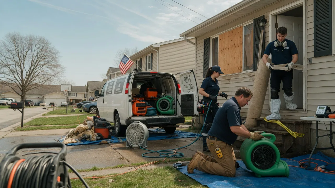 Water Damage Restoration in Zoar, OH near me